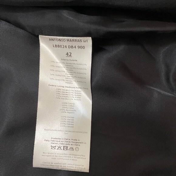 Antonio Marras Patchwork Embellished Blazer Size US M - Picture 8 of 9